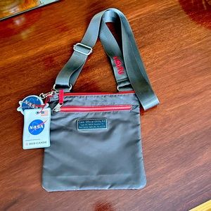 NASA nylon crossbody bag
